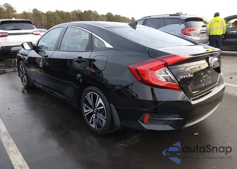 2017 Honda Civic Ex-L z USA, uszkodzony, nr VIN 2HGFC1F71HH648886